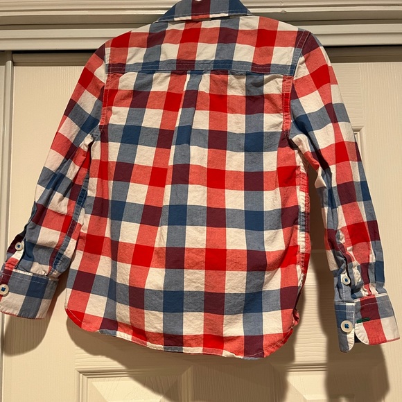 Mini Boden size 2-3 long sleeve shirt patriotic - Picture 3 of 6